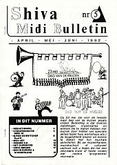 Voorblad Shiva Midi Bulletin april 1992